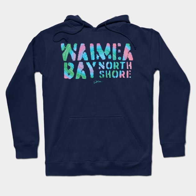 Waimea Bay, North Shore Hoodie by jcombs